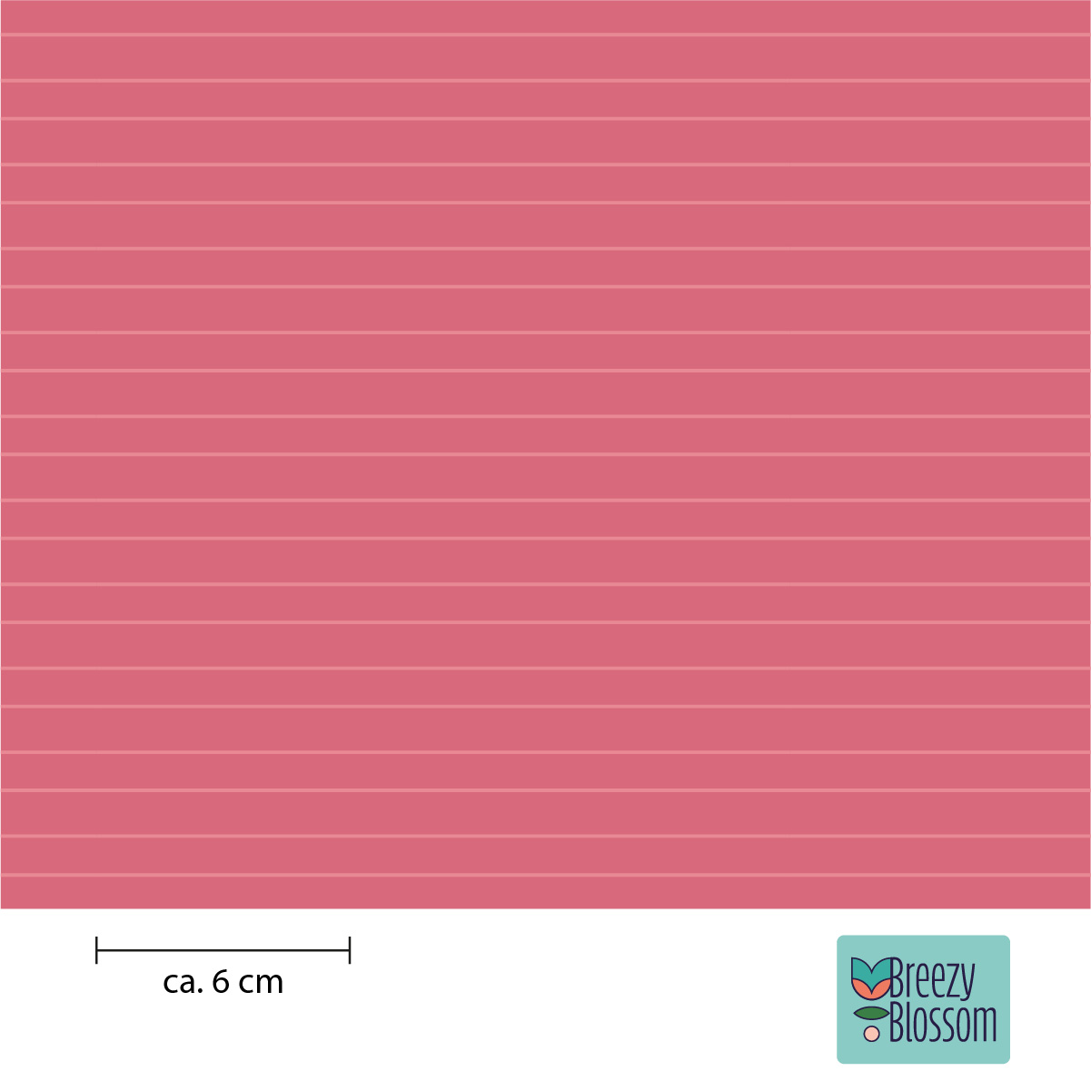 Breezy Blossom | streifen rot