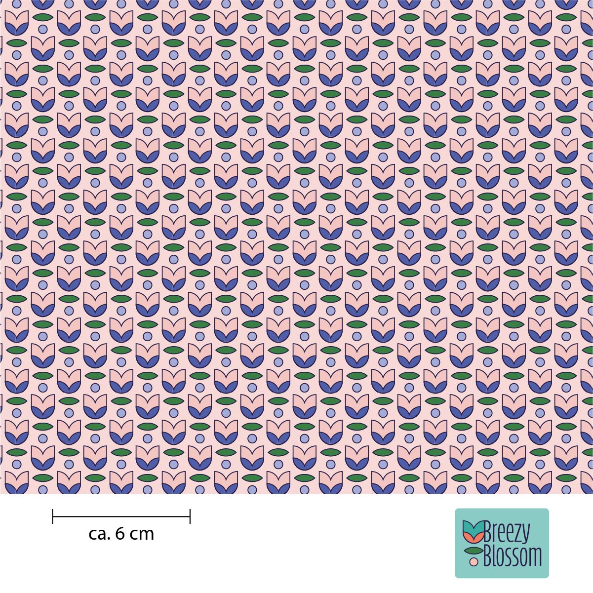 Breezy Blossom | grafik rosa