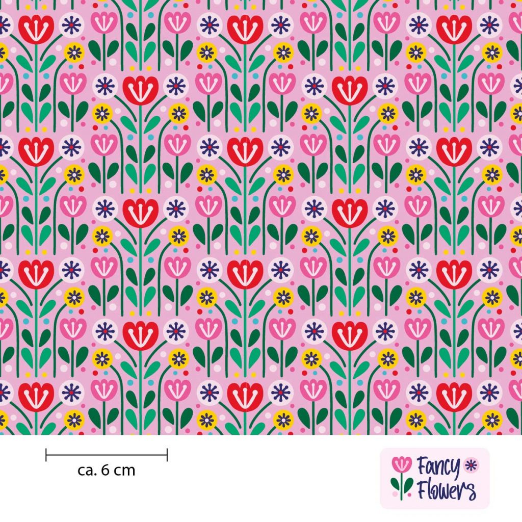 Fancy Flowers Stoffdesign Meterware – wunderfitzig design