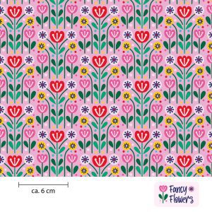 Fancy Flowers Stoffdesign Meterware – wunderfitzig design