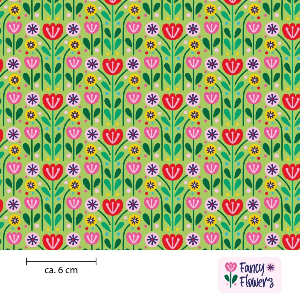 Fancy Flowers Stoffdesign Meterware – wunderfitzig design