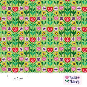 Fancy Flowers Stoffdesign Meterware – wunderfitzig design