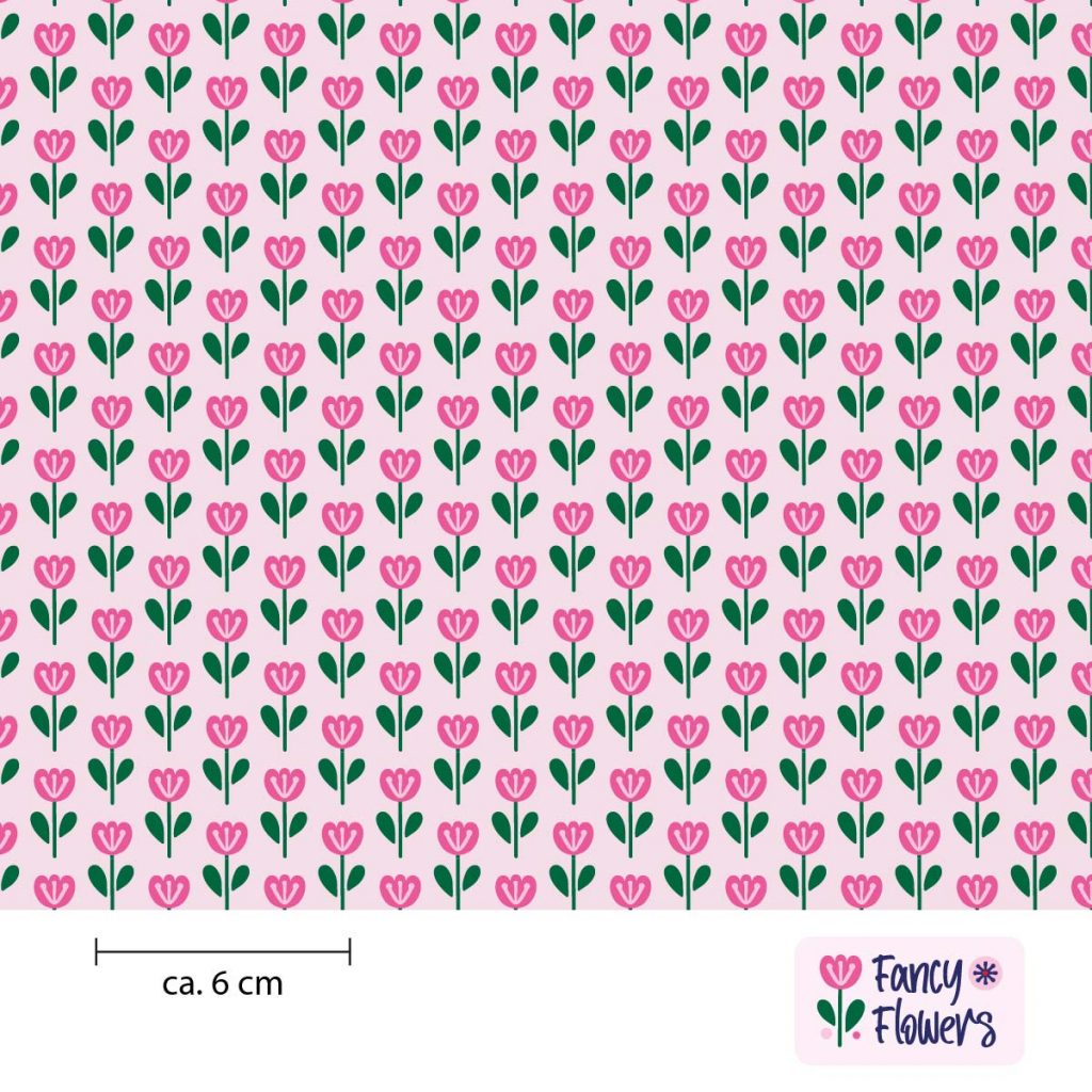 Fancy Flowers Stoffdesign Meterware – wunderfitzig design