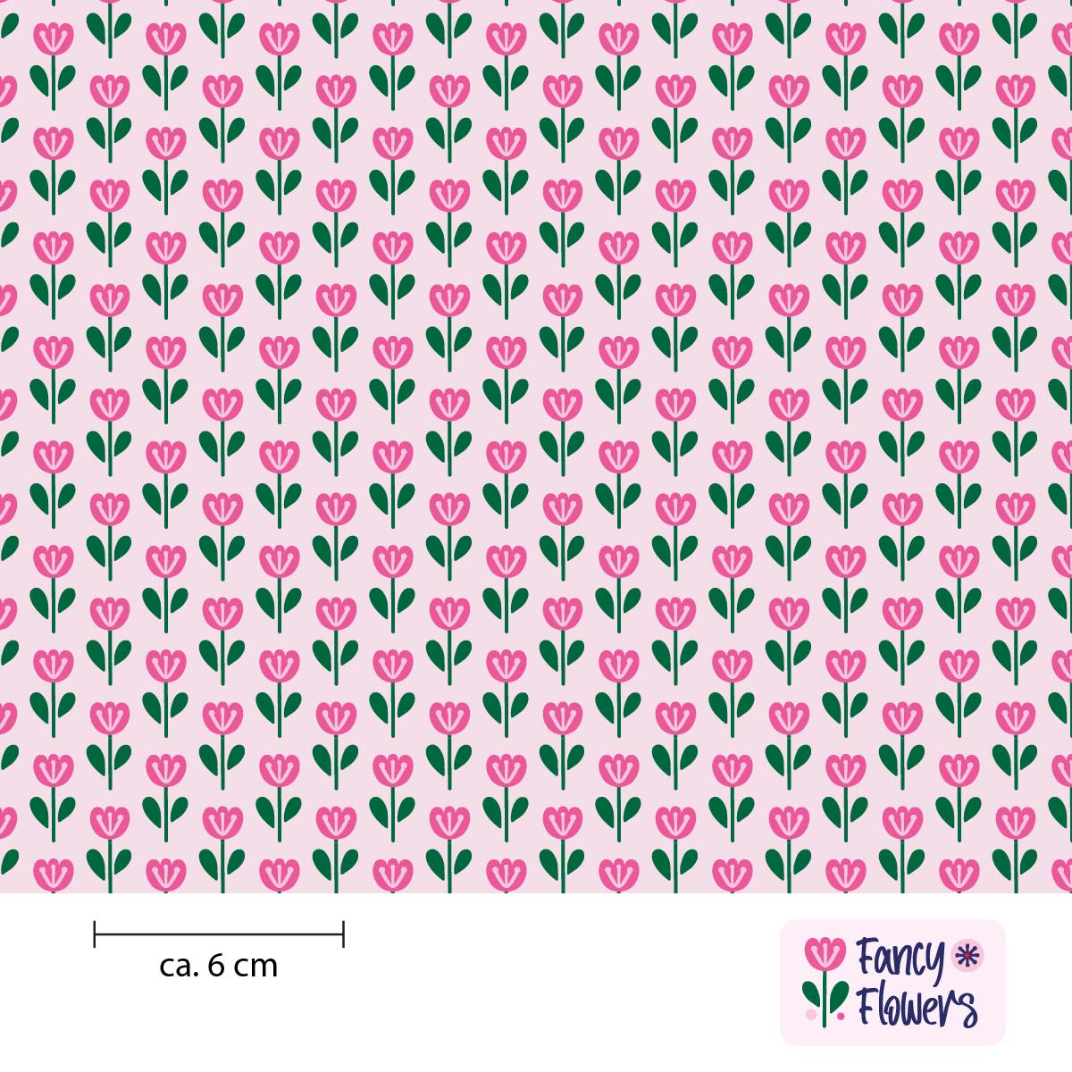 Fancy Flowers Stoffdesign Meterware – wunderfitzig design