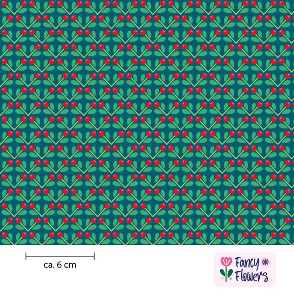 Fancy Flowers Stoffdesign Meterware – wunderfitzig design