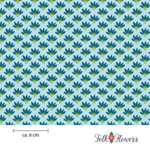 Folk Flowers Stoffdesign Meterware – wunderfitzig design