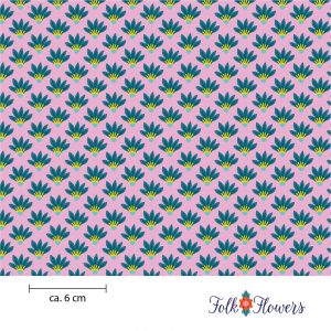 Folk Flowers Stoffdesign Meterware – wunderfitzig design