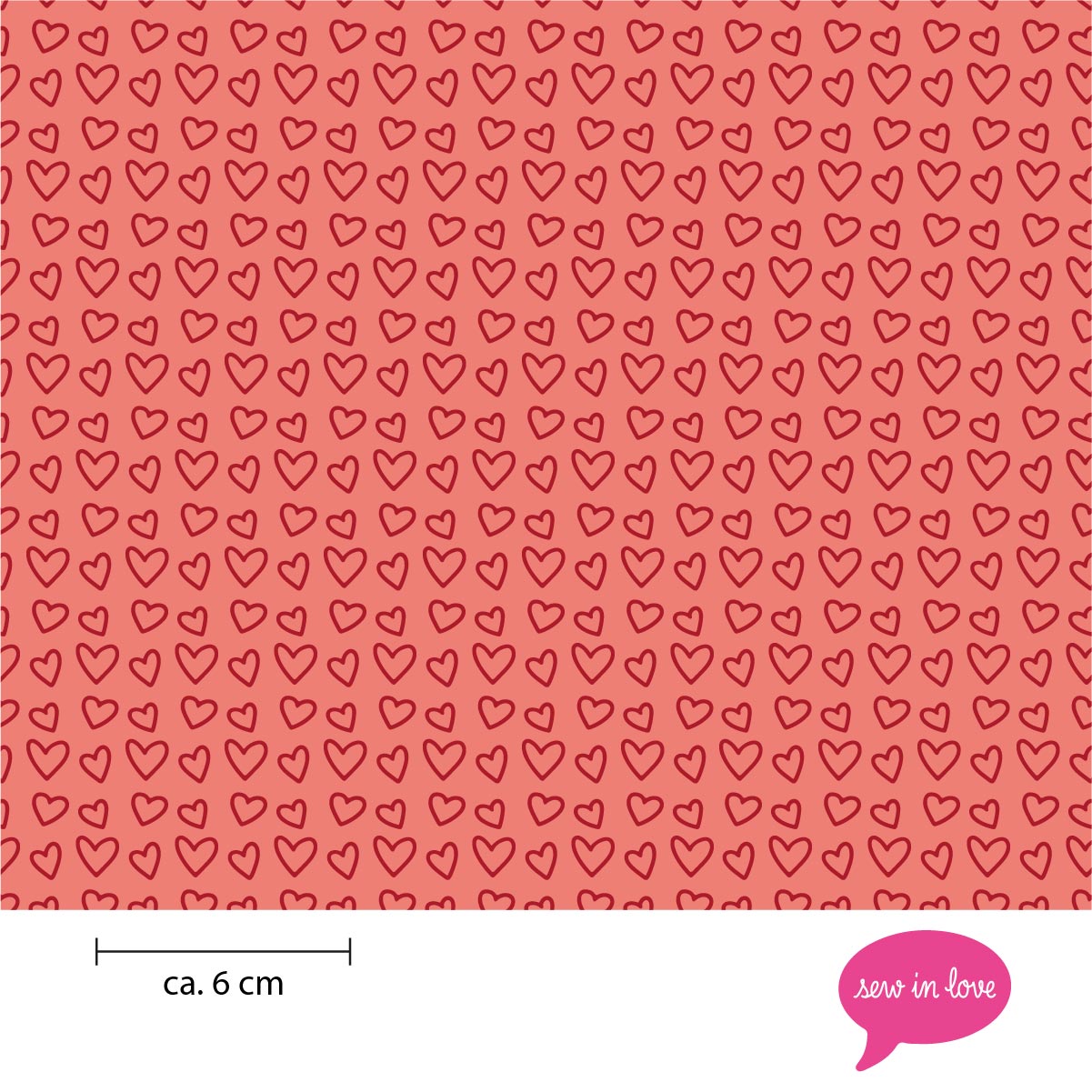 Sew In Love | mini koralle