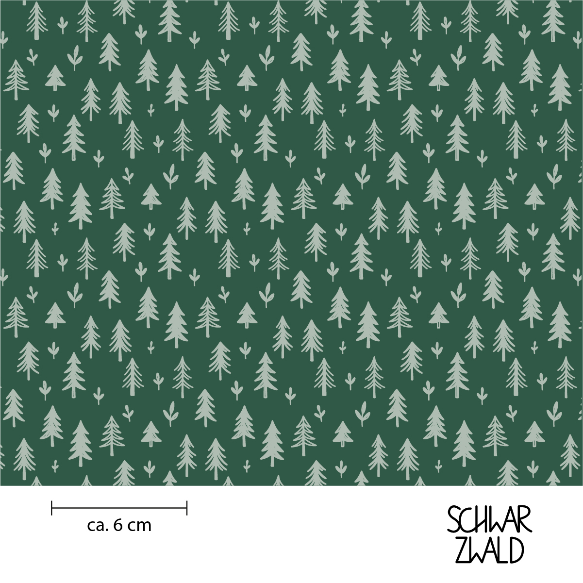 Schwarzwald | Bäume | hellblau