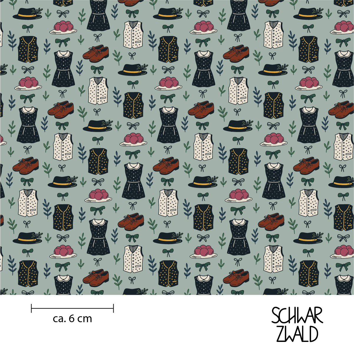 Schwarzwald | Trachten | graublau