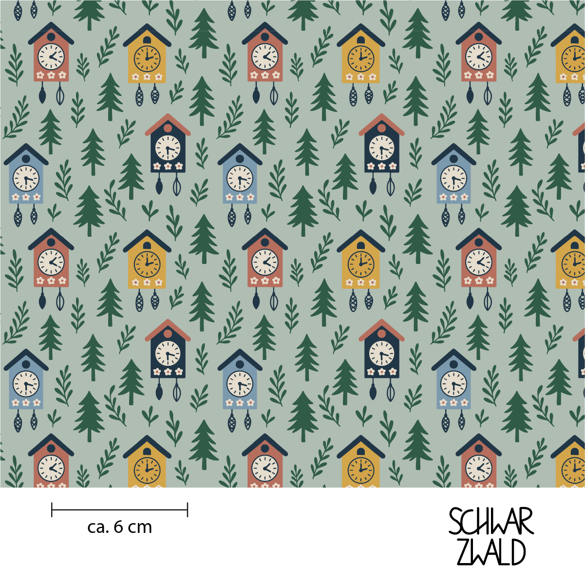 Schwarzwald | Kuckuck | hellblau