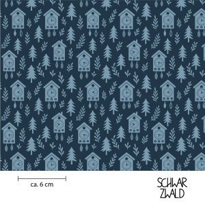 Schwarzwald | Kuckuck mono | dunkelblau