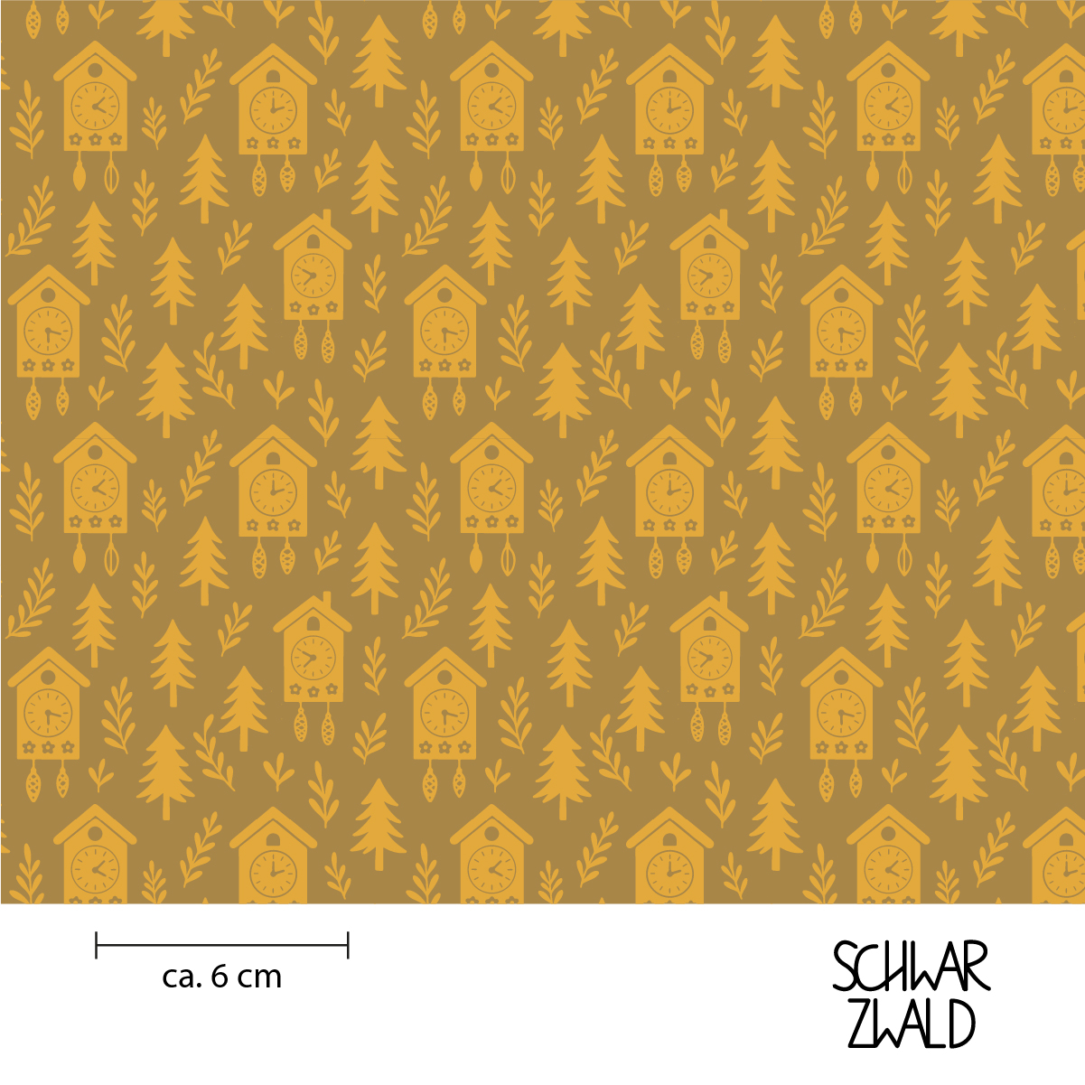 Schwarzwald | Kuckuck mono | ocker