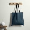 Stofftasche aus Schwarzwald Stoff mit Blumenmuster in Blau.