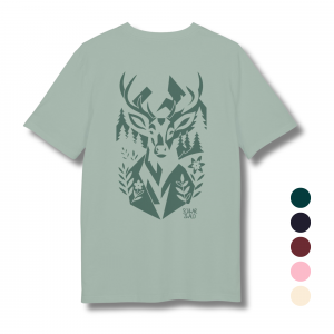 Schwarzwald Bio T-Shirt | Hirsch