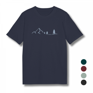 Schwarzwald Bio T-Shirt | Berglinie