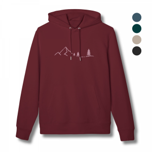 Schwarzwald Bio Hoodie | Berglinie