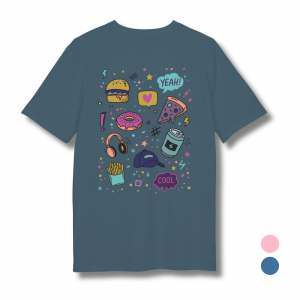 Sketched Streets Bio T-Shirt | bunte Icons