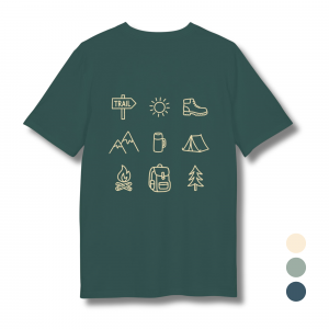 Wandern Bio T-Shirt | Icons