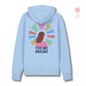 Positive Statements Bio Hoodie | You Are Amazing
