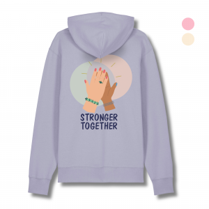 Positive Statements Bio Hoodie | Stronger Together