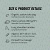 Produktdetails der Schwarzwald Stofftasche aus recycelter Baumwolle