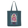Schwarzwald Stofftasche mit Schild-Uhr Motiv in Stargazer