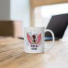 Rise & Shine Tasse mit farbenfrohem Statement Design